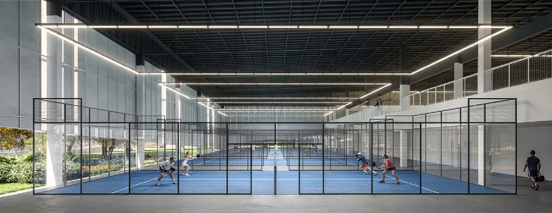 O setor de padel